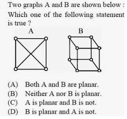 NTA UGC NET Computer Science and Applications Paper 3 Solved Question Paper 2012 December qn 46