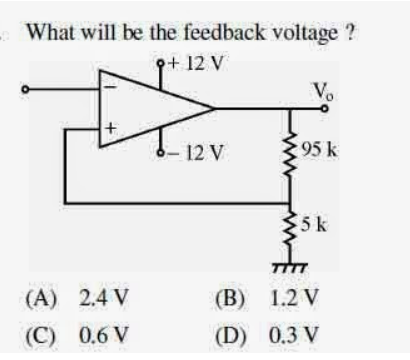 NTA UGC NET Electronic Science Paper 3 Solved Question Paper 2012 June qn 75