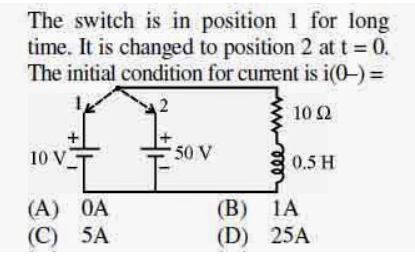 NTA UGC NET Electronic Science Paper 3 Solved Question Paper 2012 June qn 5