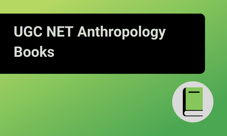 UGC NET Anthropology Books