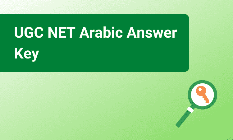 UGC NET Arabic Answer Key