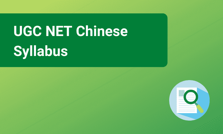 UGC NET Chinese Syllabus